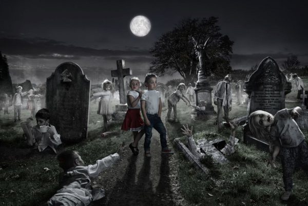 Ночь на кладбище